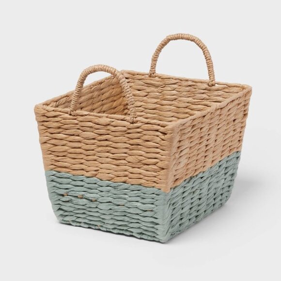 ISO: Pillowfort Rectangular Kids Woven Basket (Target) - Picture 1 of 1